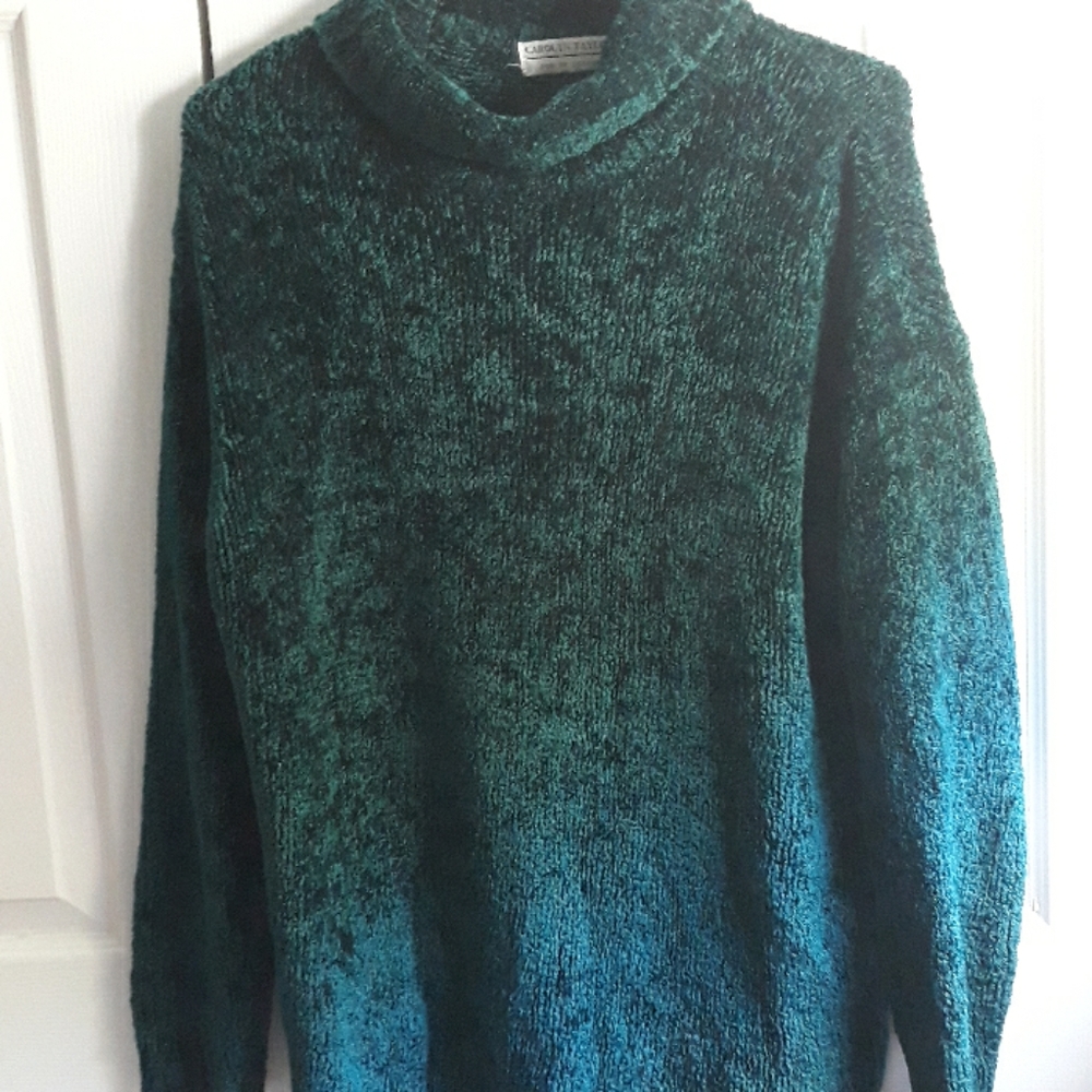 Dark teal sweater